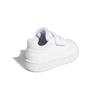 Adidas Neo Hoops Non-Slip Durable Low-Top Walking Shoes Baby Shoes White GW0442