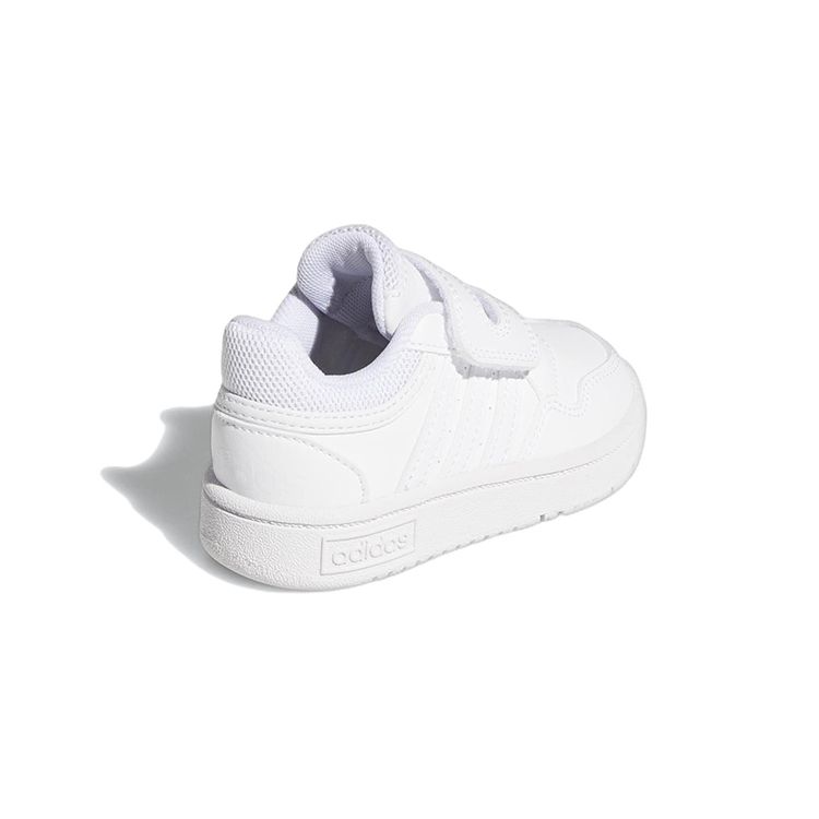 Adidas Neo Hoops Non-Slip Durable Low-Top Walking Shoes Baby Shoes White GW0442