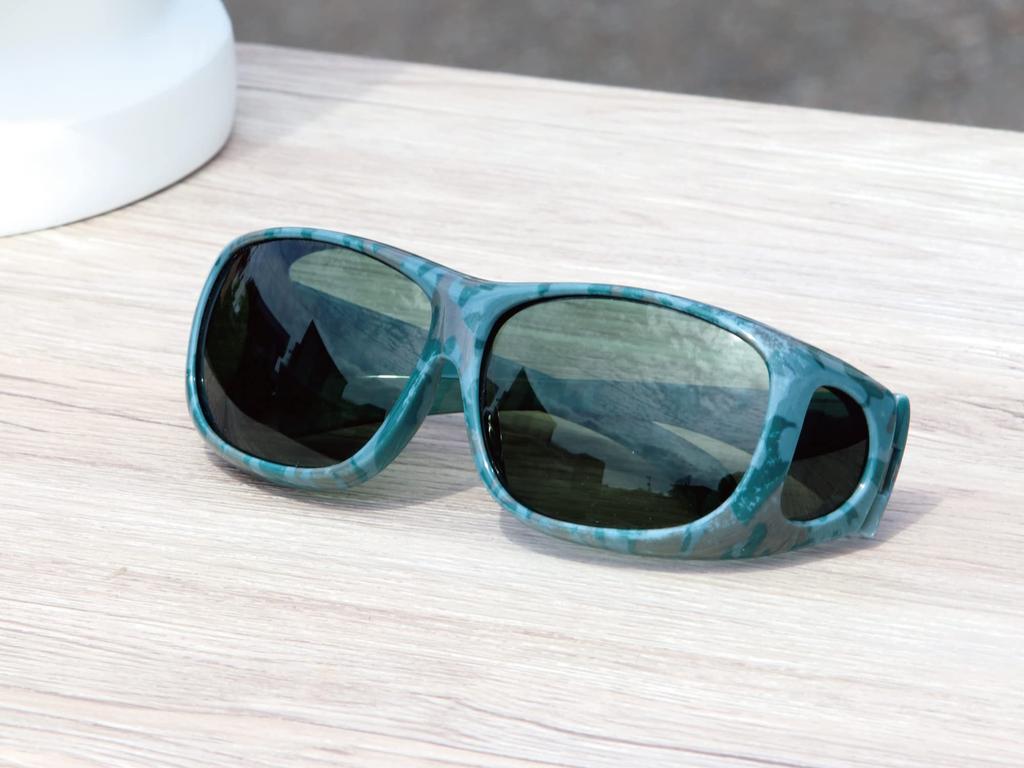 Zealot ZEOG01MLBLN Camouflage Pattern 8 for Men and Outdoor Blue Over-the-Eye Sunglasses, Colors, Polarized, Mirrored, Women, Fishing, Activities,