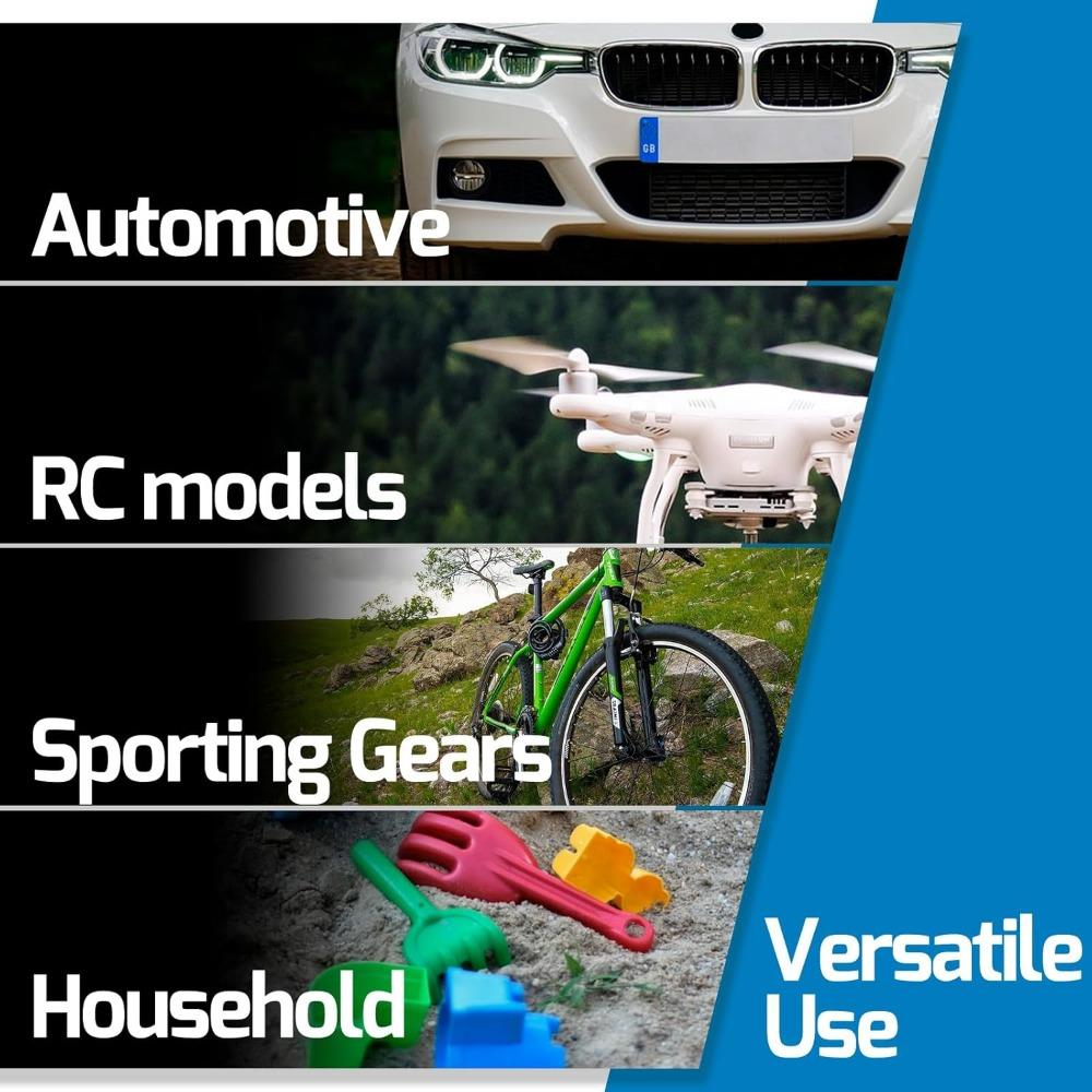 WEP 960-VII Plastic Welder Kit 110V with Ergonomic Grip and LED lights with 350 Hot Staples and Pliers for Car Bumper Plastic We