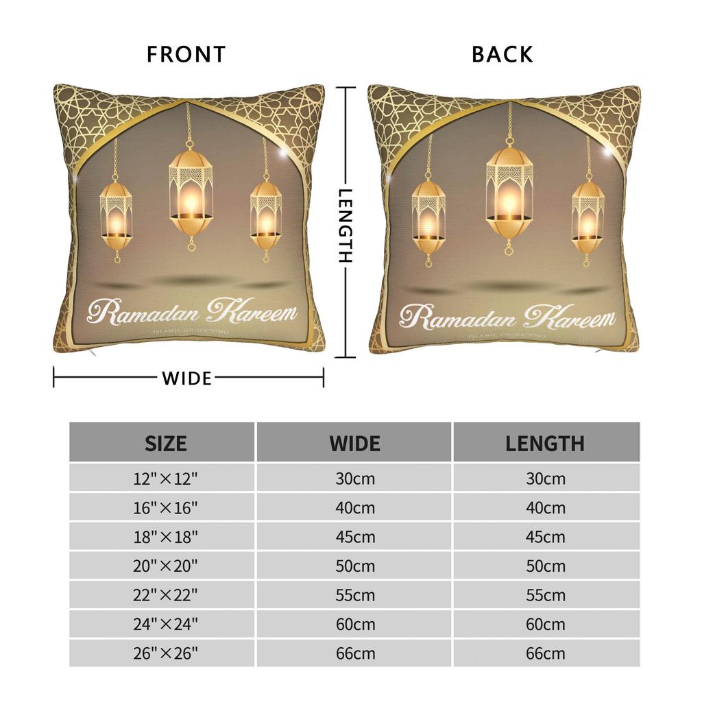 Pillow Cover Ramadan Lantern Morden Pillow Case For Sofa Home Decoration Pillowcases