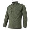 Men's Multi-Pocket Quick-Dry Workwear Shirt - Long/Short Sleeve, Loose Fit, Plus Size