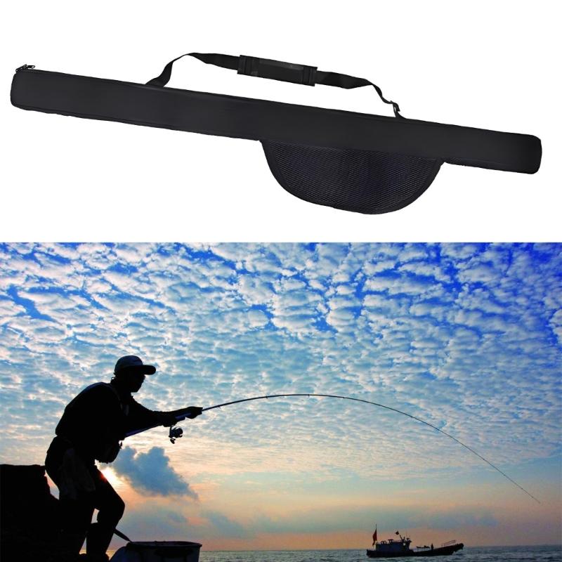 105/118/128cm Nylon Fishing Rod Bag with Shoulder Strap For Easy Transport And Outdoor Fishing Adventure