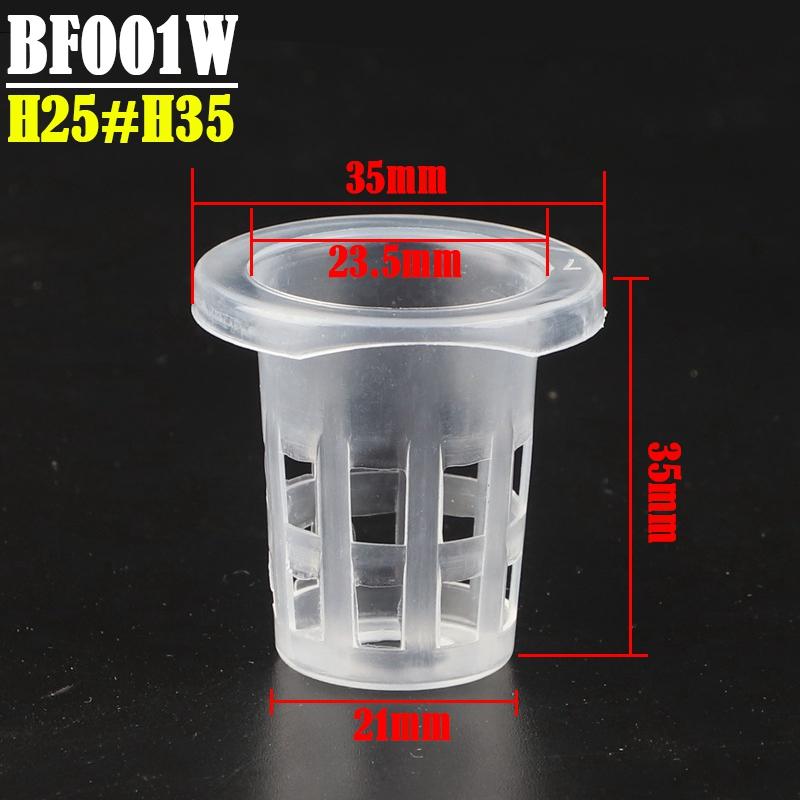 

20 шт. Гідропонний безґрунтовий сітчастий кошик для рослин, вирощування овочів, розсадний стаканчик, горщик, губчастий піддон, аеропонний овочевий плантатор, клонувальні сітчасті горщики