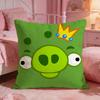 Angry BBirdss Game Classic Cushion Cover Premium Comfort Reversible Pillow Cove Two In One Design For Any Room  Car Interior