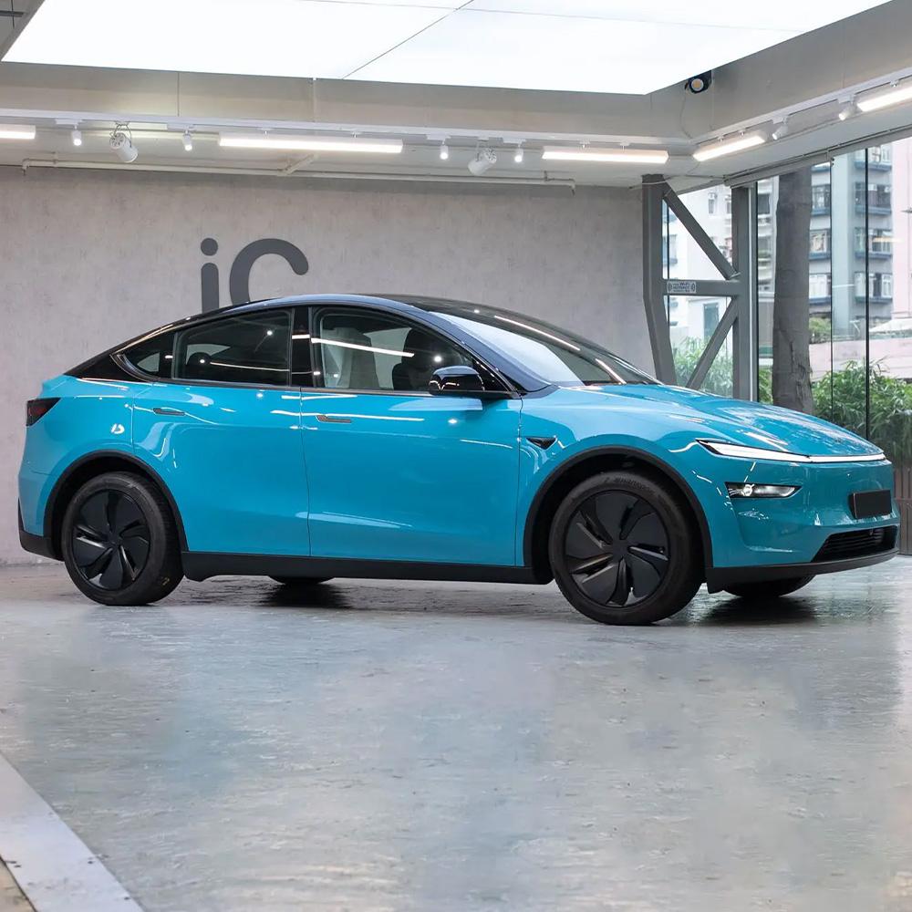 ONDO6 For Tesla Model Y Juniper 2025 2026 Pre-cut PPF DIY Dreamy Rock Gray Color Changing Film Anti-Scratch PET Paint Protection Film