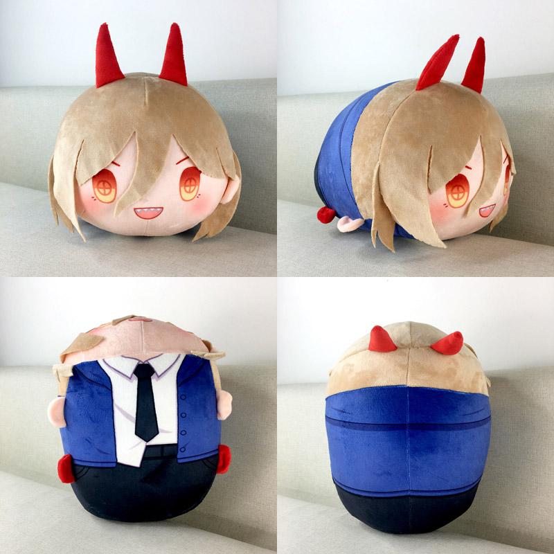 Chainsaw Man Product Makishima Shinji Power Angel Hayakawa Keychain Anime Peripheral Plush Doll Cushion Pillow Cute Pillow