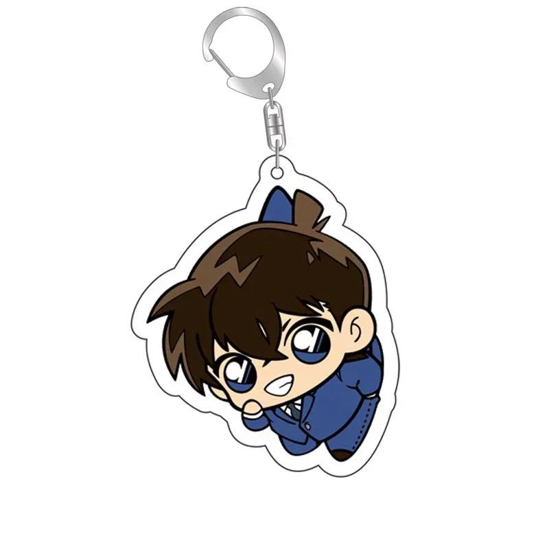 Anime Detective Conan Niedlicher Schlüsselanhänger Kawaii Cartoon Schlüsselanhänger Taschenzubehör & Trendiges Geschenk Baji Zubehör Sammlerstück für Fans