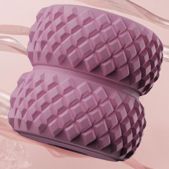 Leg Massage Roller Anti-Cellulite Lymphatic Drainage Deep Tissue Therapy Thighs Arm Back Shoulder Muscle Relaxation Massage Tool with 26 Rollers
