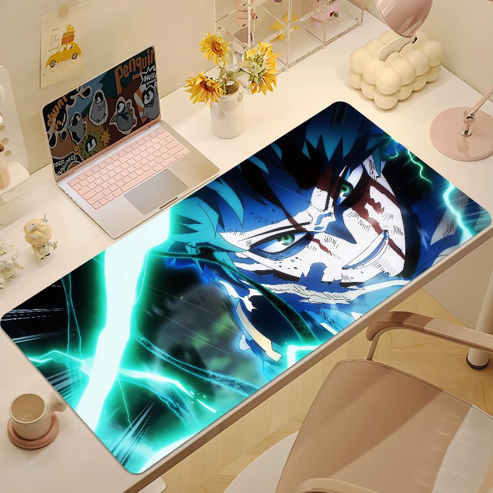 Anime My Hheroo Aacademia Mouse Pad Large Nonslip Lockedge Desktop Computer Desk Mat Keyboard Mousepad Office Gamer Student