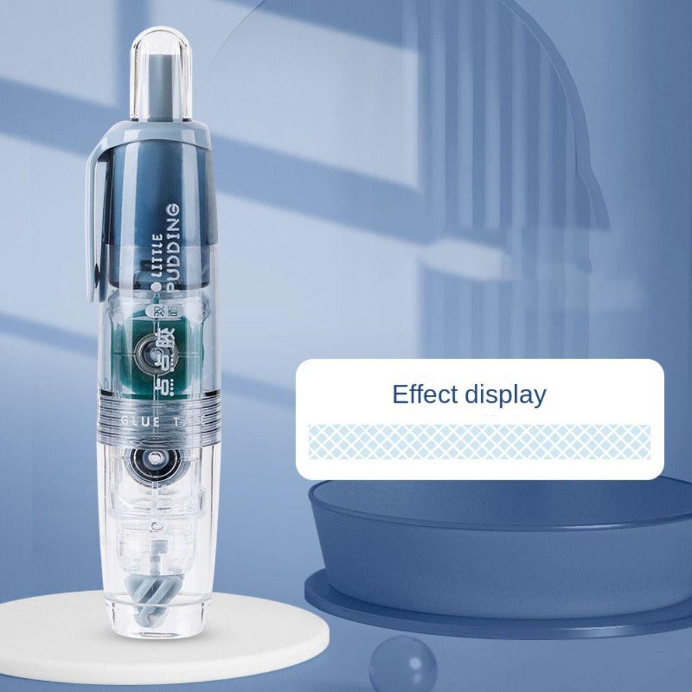 Press-type Dispensing Glue Eraserable Double-Sided Glue Portable School Supplies  Students