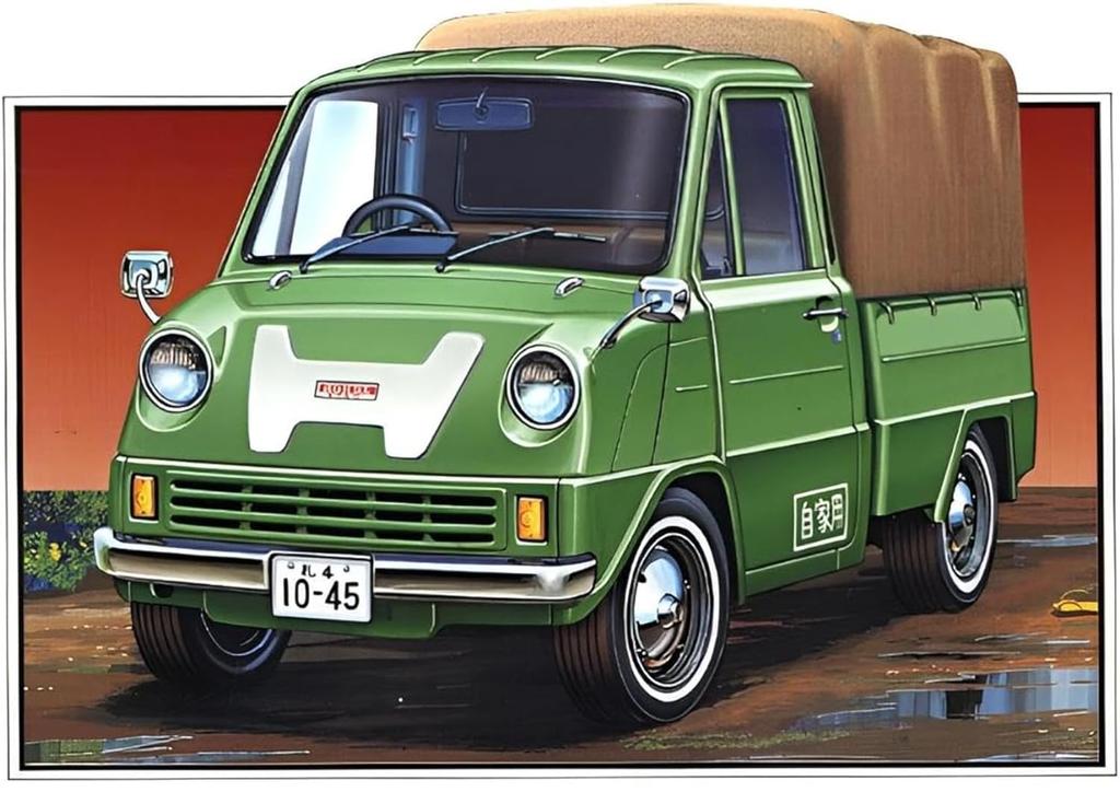 Micro Ace Club Honda T360 with convertible top Plastic Model Kit 46 1/32 Owner's '63 No.