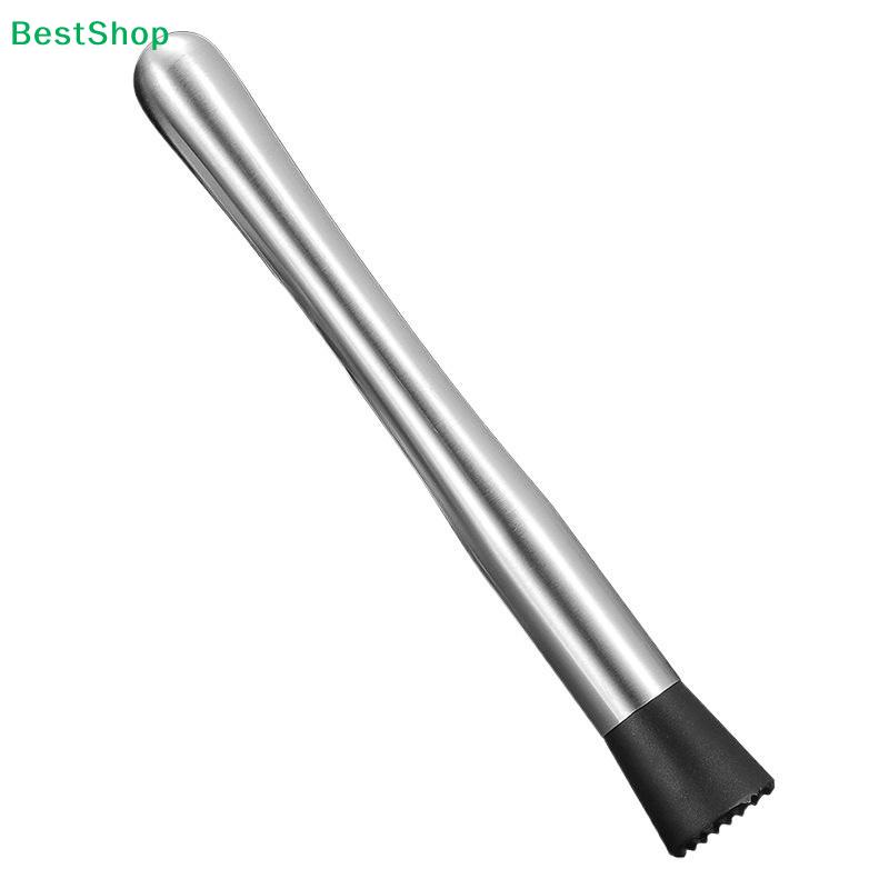 Stainless Steel Crushed Ice Hammer Multifunctional Popsicle Sticks Cocktail Swizzle Stick Fruit Lemon Muddle Pestle Bar Tools