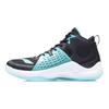 Li Ning Fabric Synthetic Leather TPU Shock Absorption Non-Slip Wear-Resistant Breathable Support Mid-Top Basketball Shoes Unisex Sneaker ABAR065-1