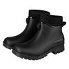 Modische Unisex Kurze Regenstiefel mit Samt, Rutschfestem, Wasserdichtem Design für Damen