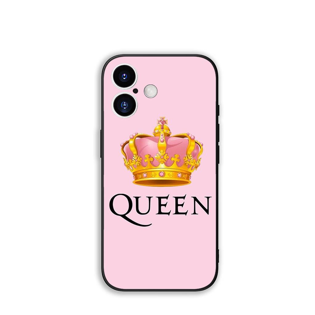 For Apple iPhone 17 16 15 11 Pro XS Max XR 6 7 8 Plus + SE 2020 5 16E Phone Cover Case Queen King Princess