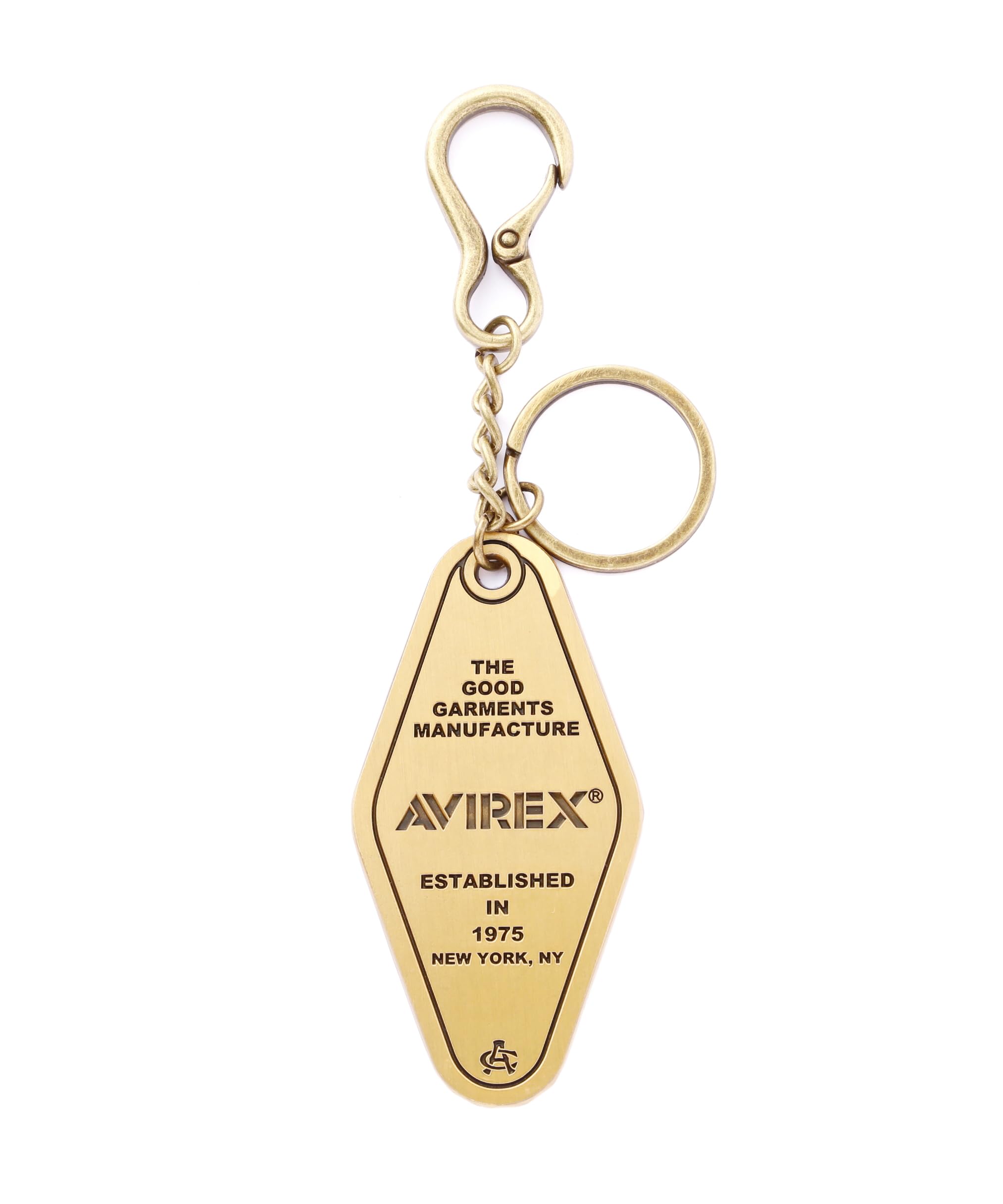 

AVIREX KEY HOLDER METAL F 170 gold