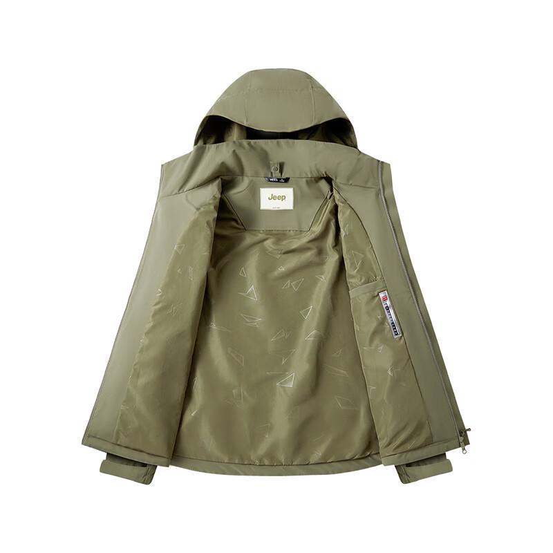 JEEP Men s Single-Layer Outdoor Windbreaker Jacket M
