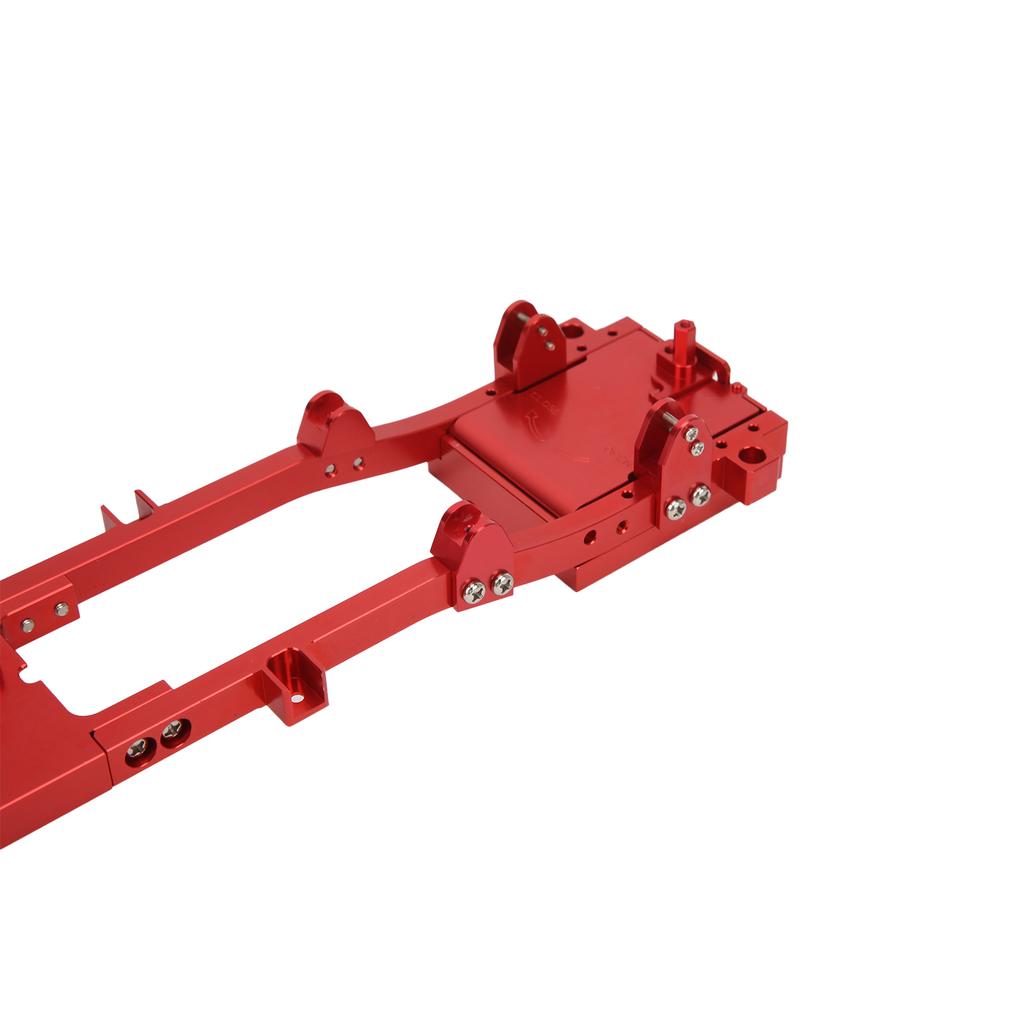 Chassi de Metal para Carro RC   Peça para Carro de Modelo RC WPL D12 1/10 Peças de Atualização Acessórios