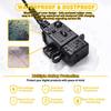 Waterproof Motorcycle SAE To USB Charger Adapter Inline Fuse Cable For Phone GPS