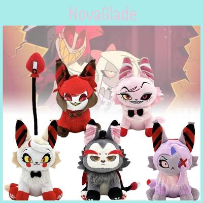 Adorable Meow Hazbin Hotel Plush Toy Soft Short Plush Stuffed Animal