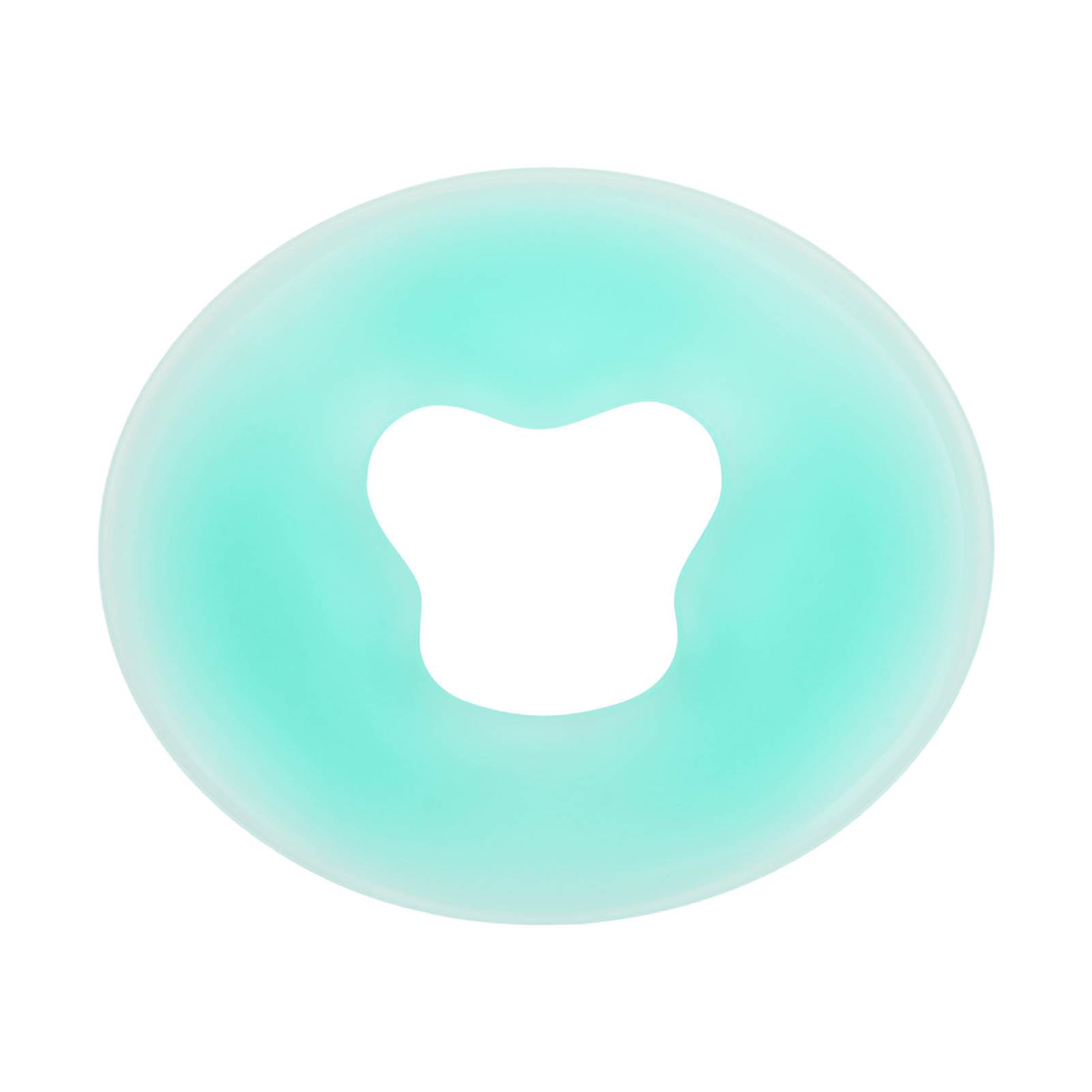 

Soft Silicone Pillow Comfortable Skin Friendly Round Spa Relax Silicone Face Pillow