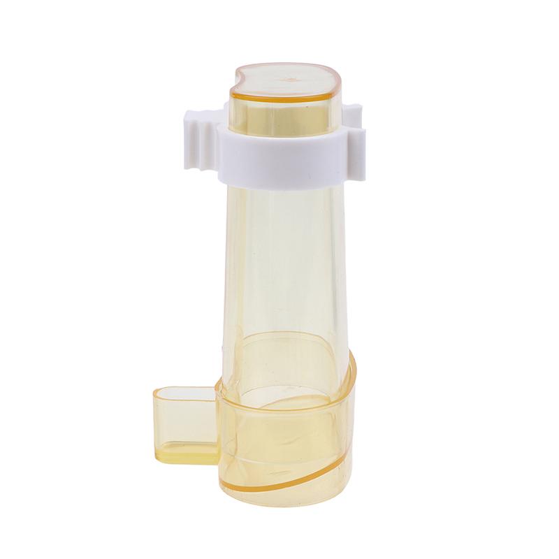 2/4Pcs Plastic Birds Water Feeders Dispenser Automatic Bird Feeder Parrot Canary Parakeet Cage Food Drinking Feeding Supplies