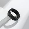 Jewelry Stainless Steel Rhombus Cut Face Men's Ring European and American Wind Titanium Steel Men's and Women's Neutral Wind Jewelry