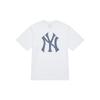 MLB MONOGRAM T Shirt Unisex Ivory 3ATSM0343-50IVS