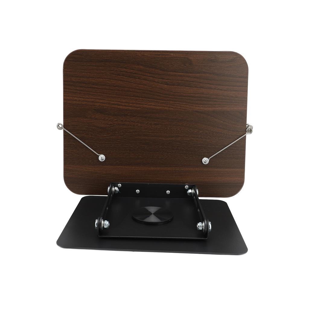 Reading Stand with 360 Degree Rotating Base and Page Clips Multifunctional Lift Support Book Holder