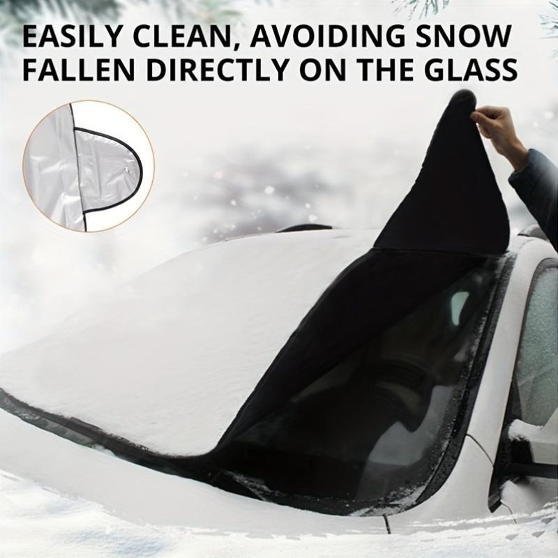 Car Windscreen Cover Front Cover Anti Snow Frost Sun Shield Dust Protector Heat Sun Mat Car Window Screen Cover