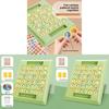Jeu de Mémoire Flip Battle Pour Enfants Avec Motifs Dessinés Pour le Jeu Parent-Enfant