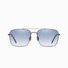 AORON Fashion Sunglasses Gradient Color Driving Fishing Glasses for Men Women Metal Frame Eyeglasses