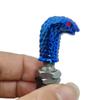 4pcs Tire Valves Stem Cover Snake Head Shape Tire Valves S Dustproof Air Valves Lids Air Protections for Truck Wheel