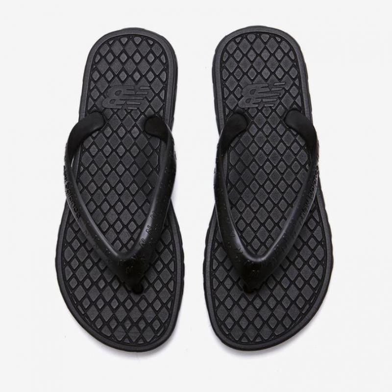 New Balance Damen Zehensandalen Hausschuhe Sd6701bk