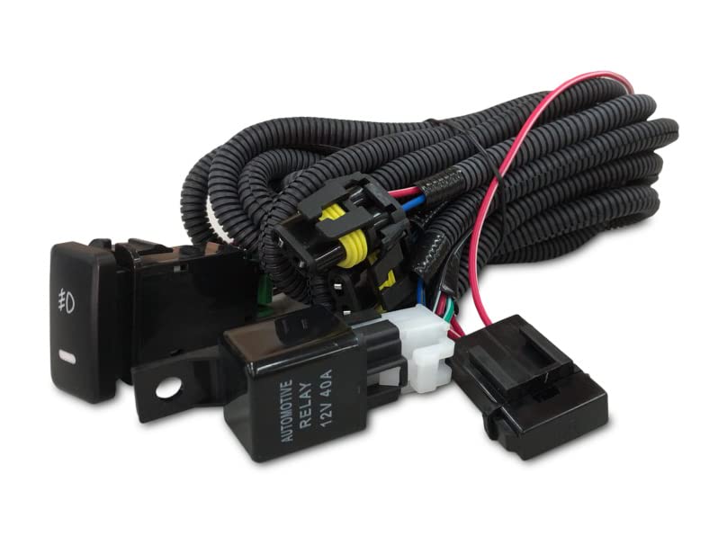 TRISTAR'S [Hiace Regius Ace 200 Series 1/2-type/3-Type Early Use] Fog Lamp Harness Switch Wiring KIT (HB4)