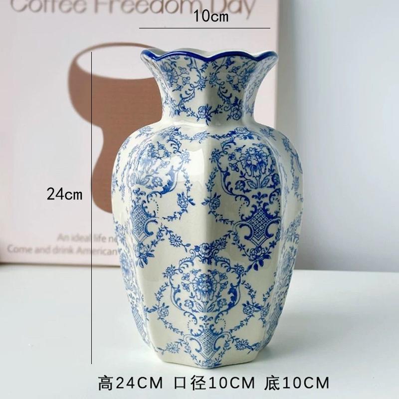 Plant Pots Table Decoration Ornaments Flower Arrangement Ceramic Vases Room Aesthetic Decor