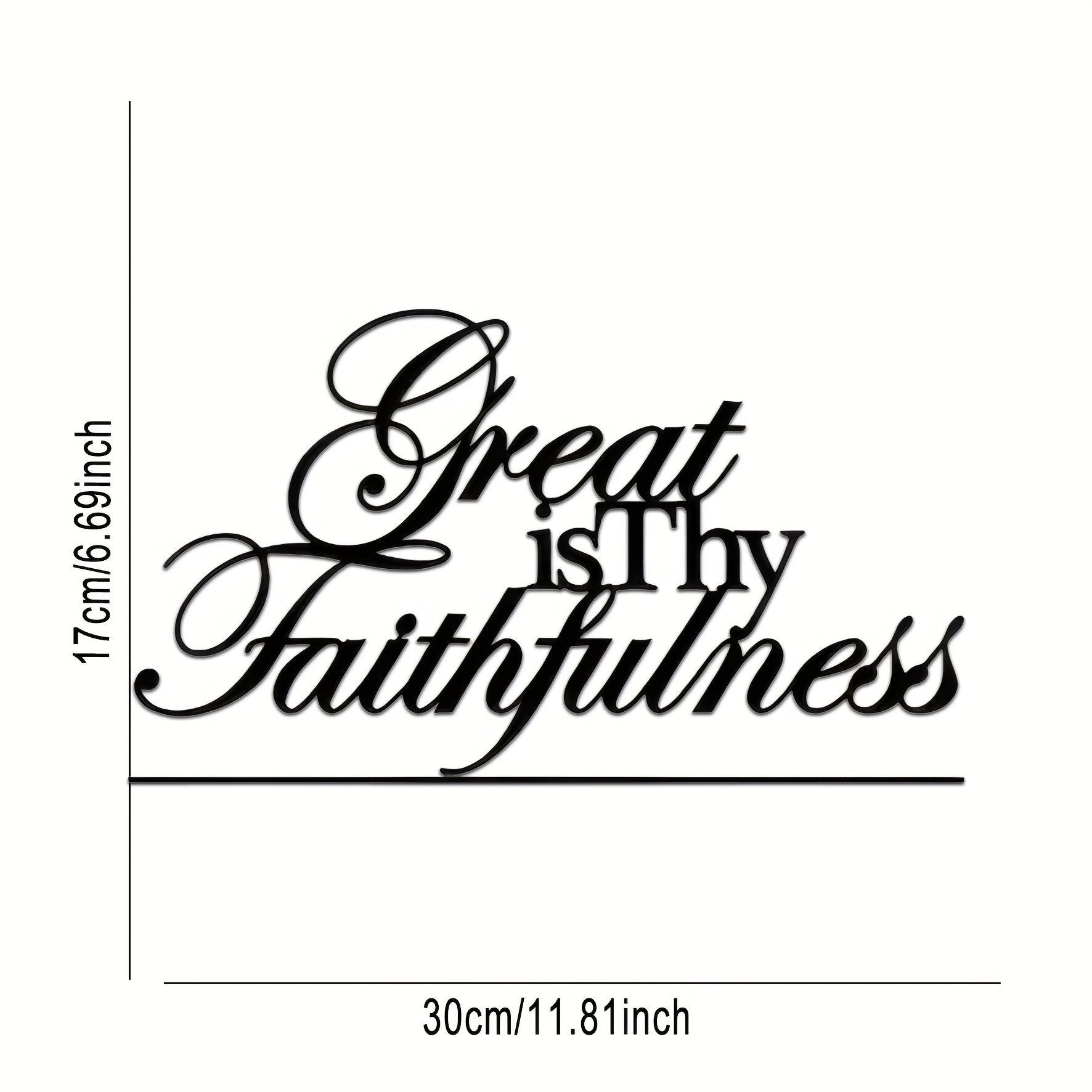 

Metal Inspirational Text Silhouette Wall Art Decoration