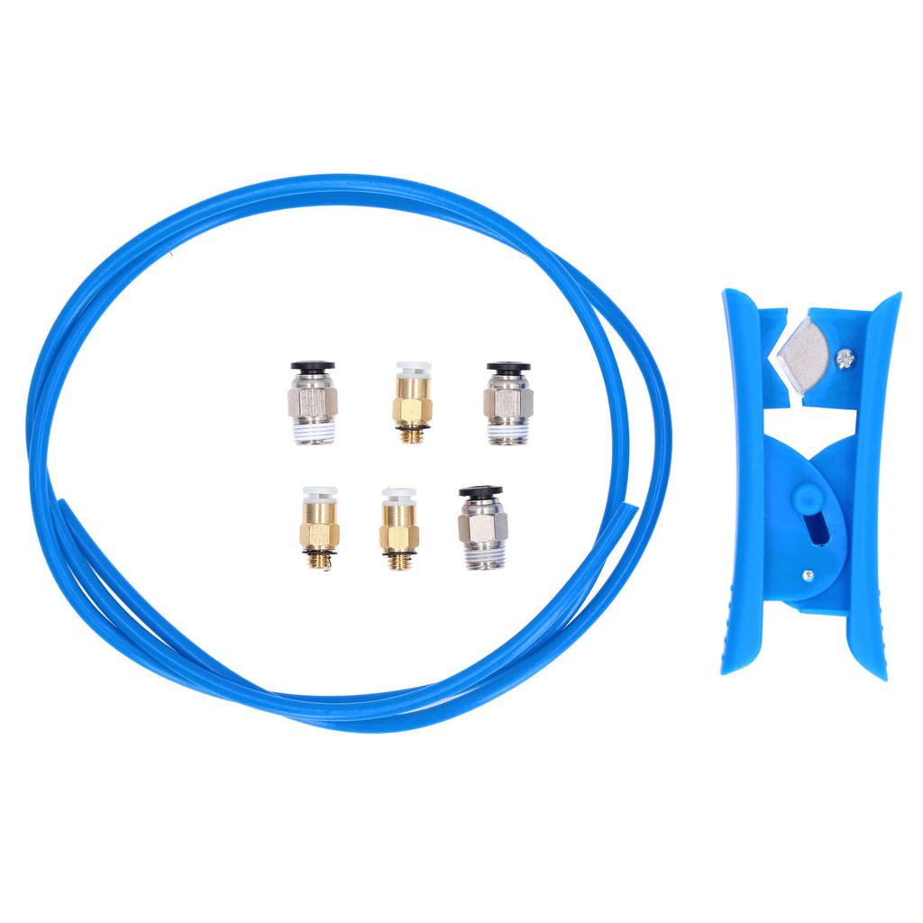Tube PTFE avec coupe-tube Raccords pneumatiques Kit d'alimentation à distance Accessoires pour imprimante 3D