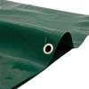 VidaXL Bâche, Couverture de Toit avec Oeillets Métalliques, Bâche de Protection Résistante aux UV Jardin Extérieur, Vert 5x7 156056