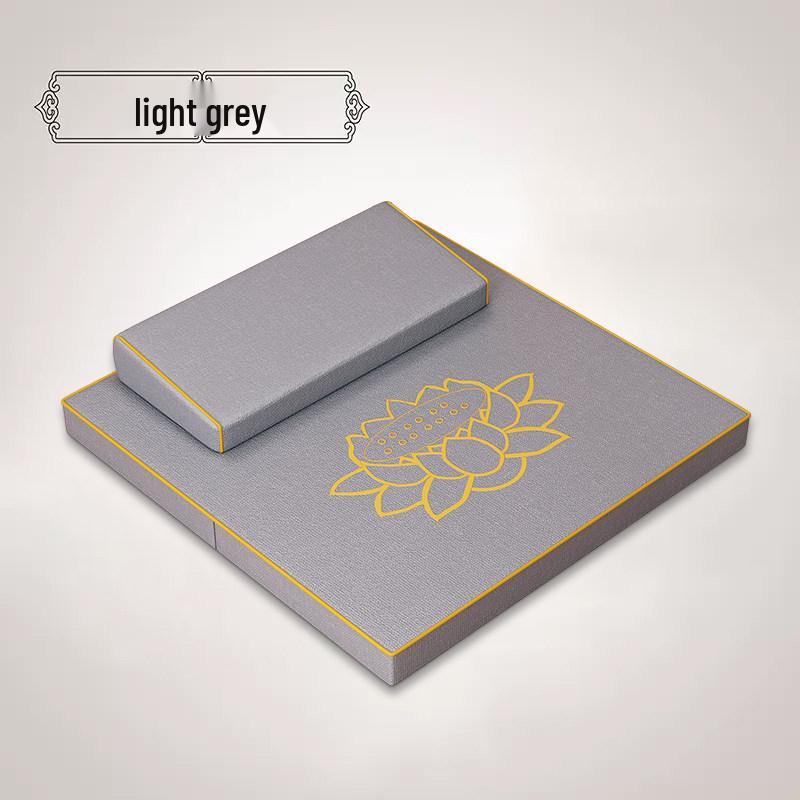 Zazen Buddha Meditation Mat: Coconut Palm Kneeling Mat for Worship and Home Sitting Practice.