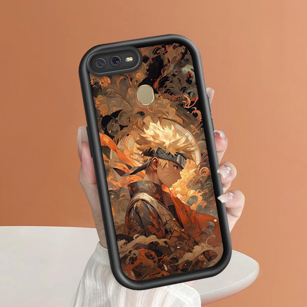 Soft Silicone Square Ladders Cartoon Pattern Full Cover Camera Protection Shockproof Case for OPPO Reno Realme OnePlus