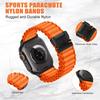 Apple Ultra2 Ocean iWatch S11/10/9/8 için Uyumlu Kayış: Paraşüt Tokalı Off-Road Naylon Spor Kordon