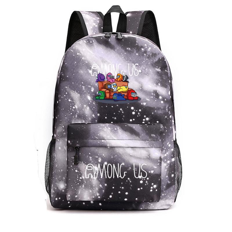 Among Us Backpacks Among Us Ghost Space Werewolf Student Bag