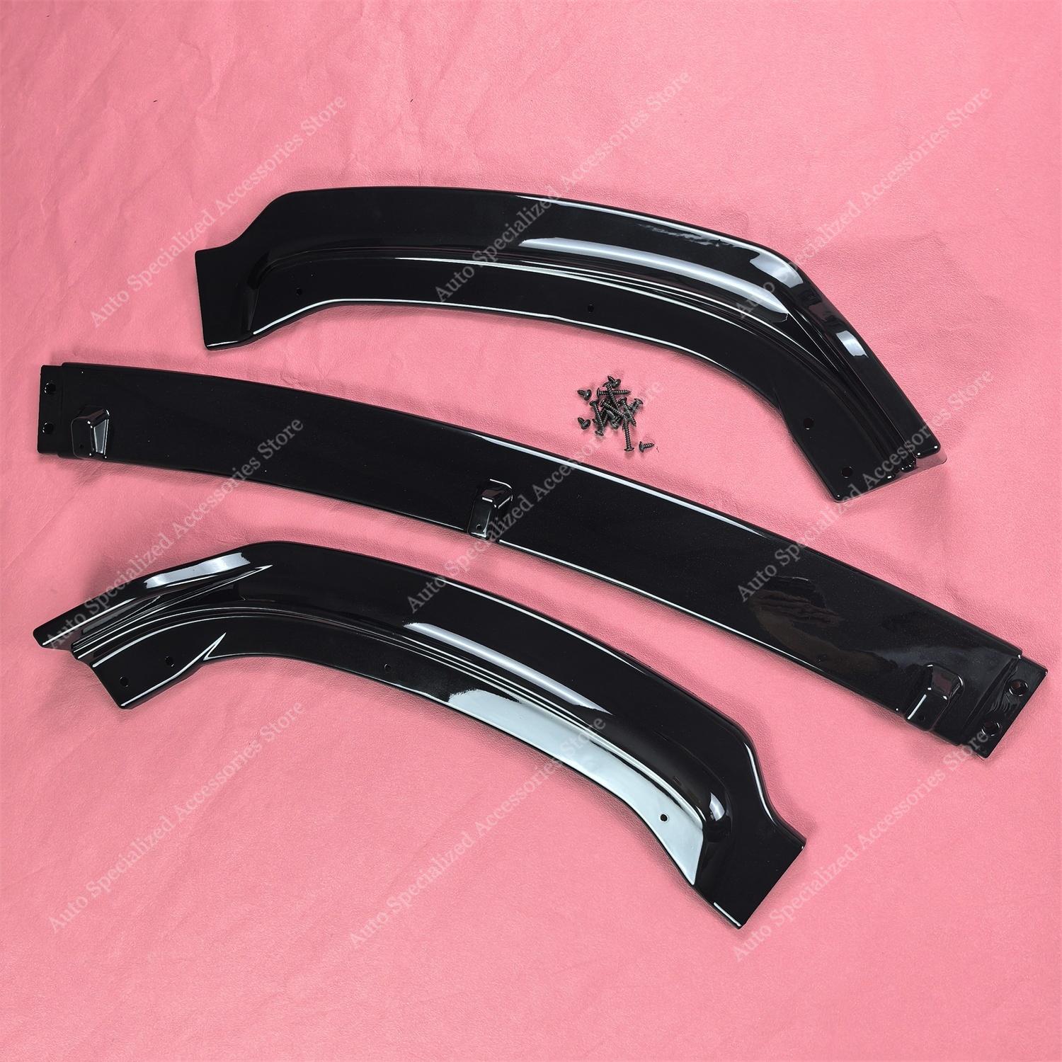 

Глянцевый черный 3 шт. передний бампер спойлер сплиттер диффузор для Bmw F30 F31 320i 330i 320d не M Sport 2012-2019 Bodykits Tuning