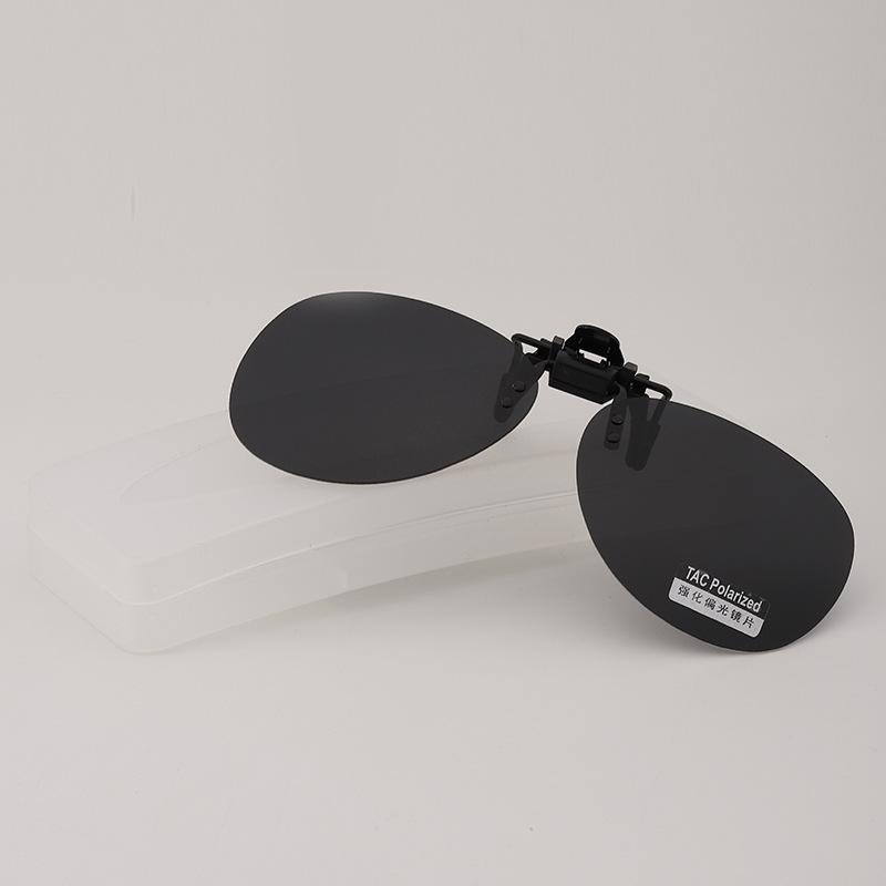JYL TS Removable Clip On Sunglasses Polarized UV Protection For Driving 1225Sun0021