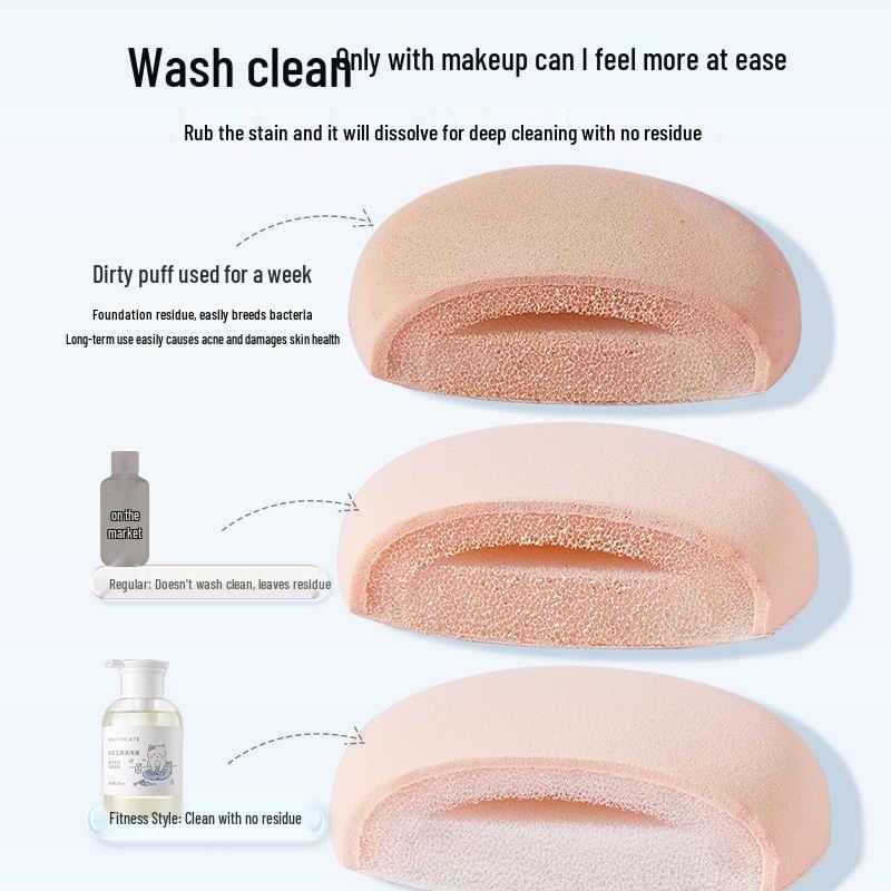 Xunfu Ji 255ml Puff Cleaner: Makeup Brush & Sponge Cleansing Liquid