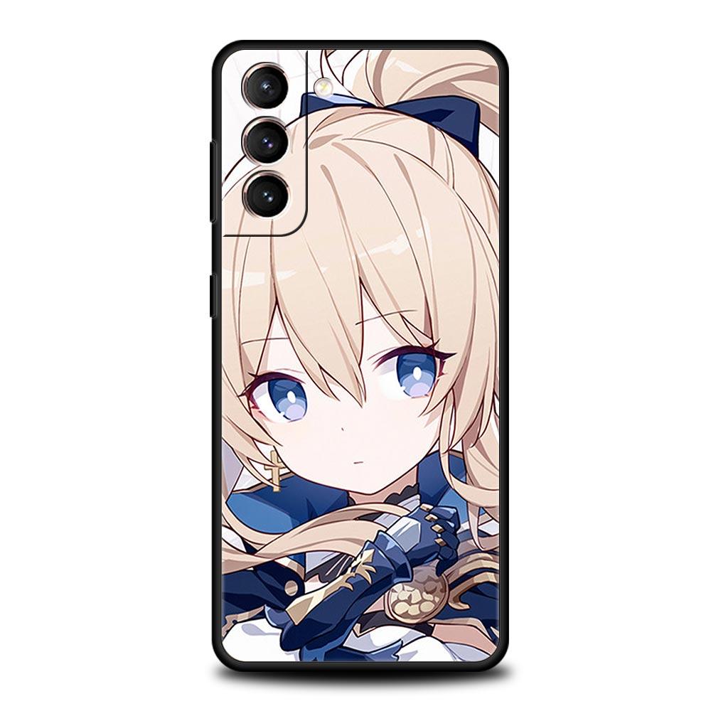 

Чехол для игрового телефона Genshin Impact для Samsung Galaxy S23 Ultra S22 S21 S20 FE 5G S10 S10E S9 S8 Plus Note 20 силиконовый чехол-бампер Galaxy Note 20
