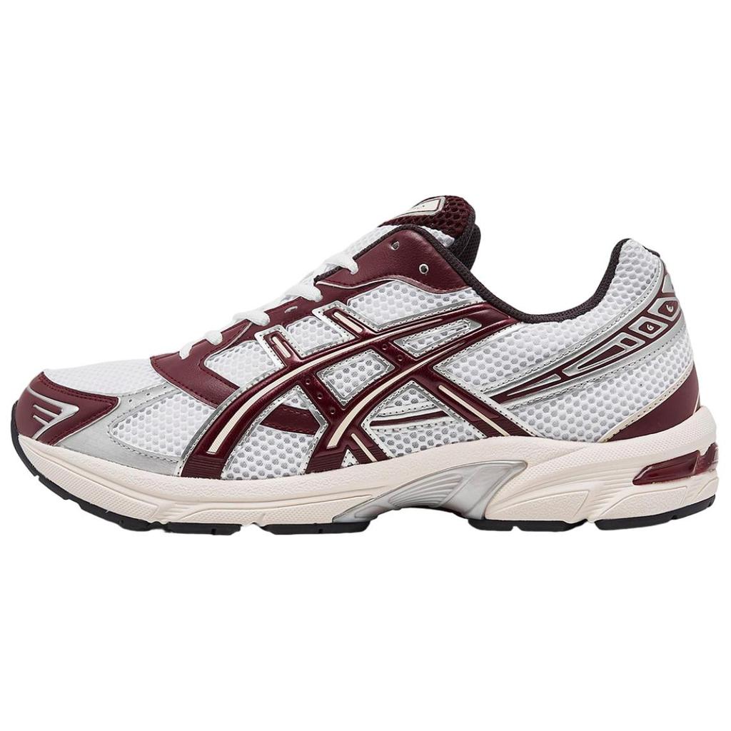 New Asics Gel 1130 White Maroon Banner 1203A685-100