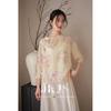 JK&JS Summer New Chinese Style Round Neck Shirt